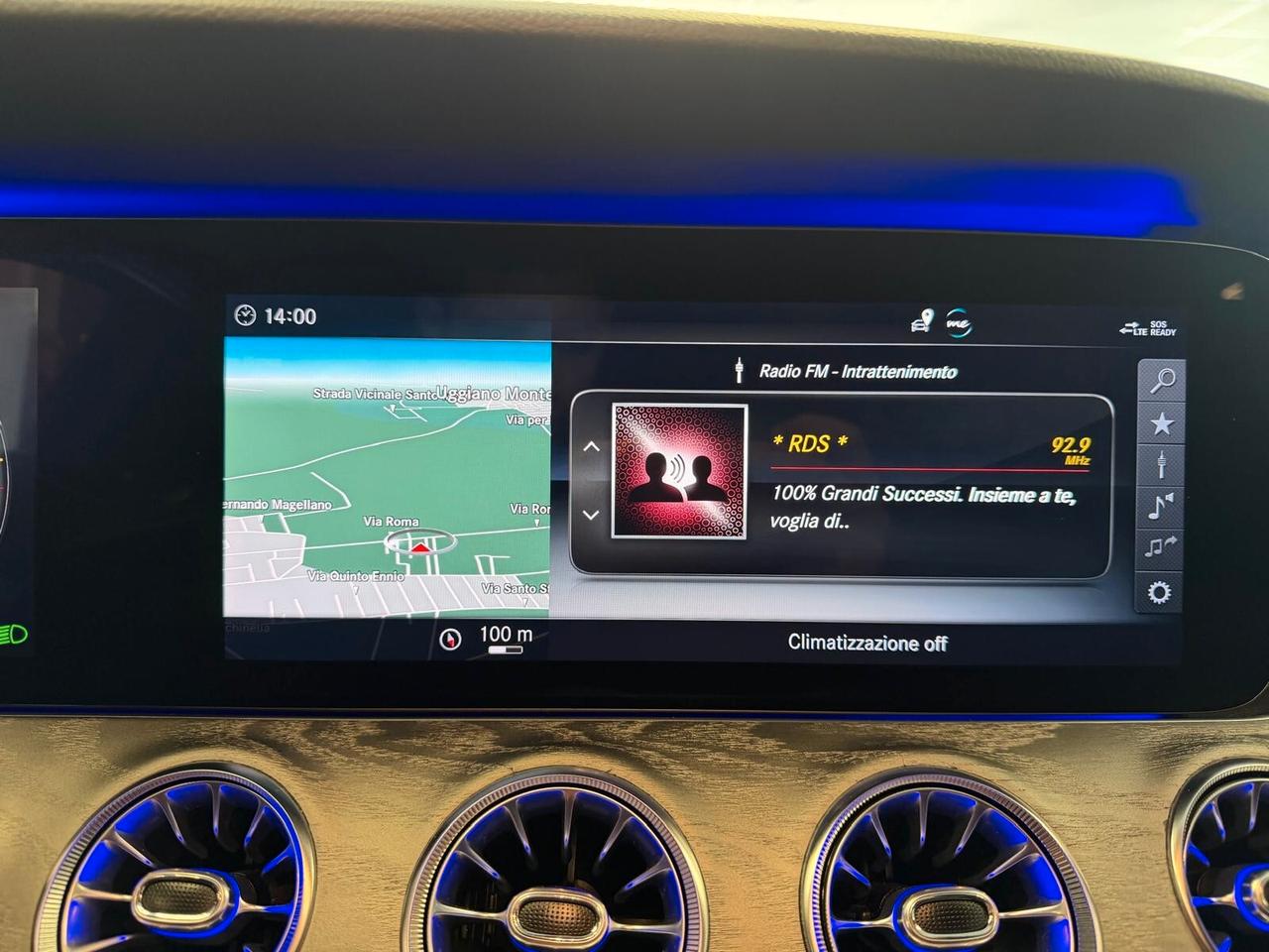 MERCEDES CLS 350D PREMIUM 4MATIC 3.0 286CV PELLE NAVI CAM360° ANNO 2019