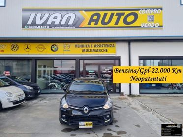 RENAULT Clio Benzina/Gpl-22.000 Km-Neopatentati