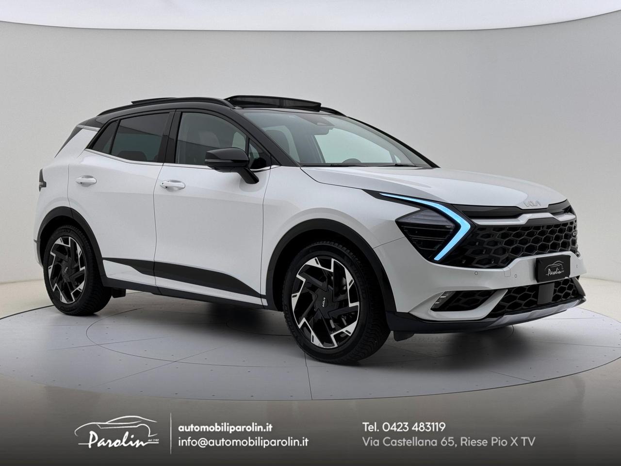 Kia Sportage 1.6 crdi mhev GT-line Plus awd dct Tetto-Gancio traino
