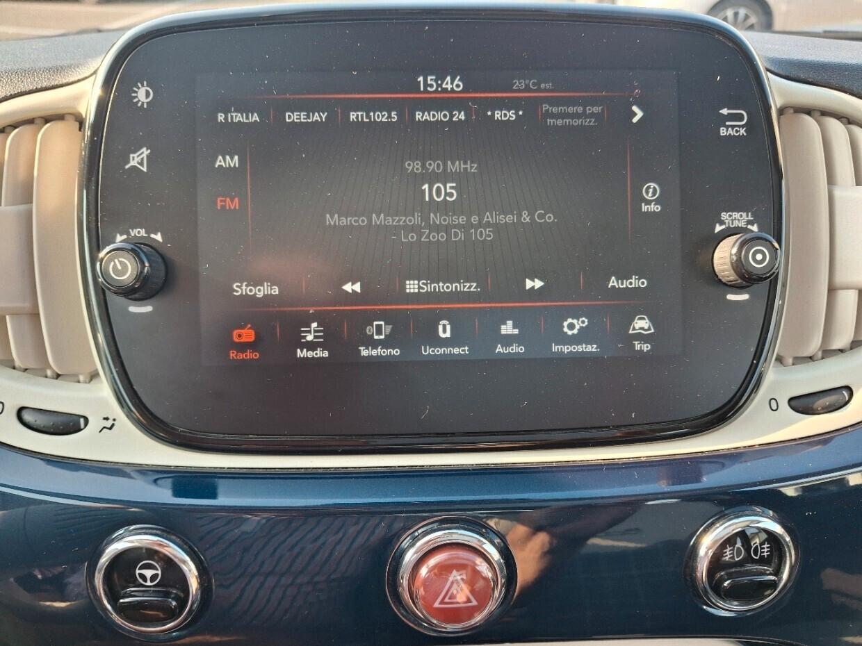 Fiat 500 1.2 Lounge Automatica km 40000