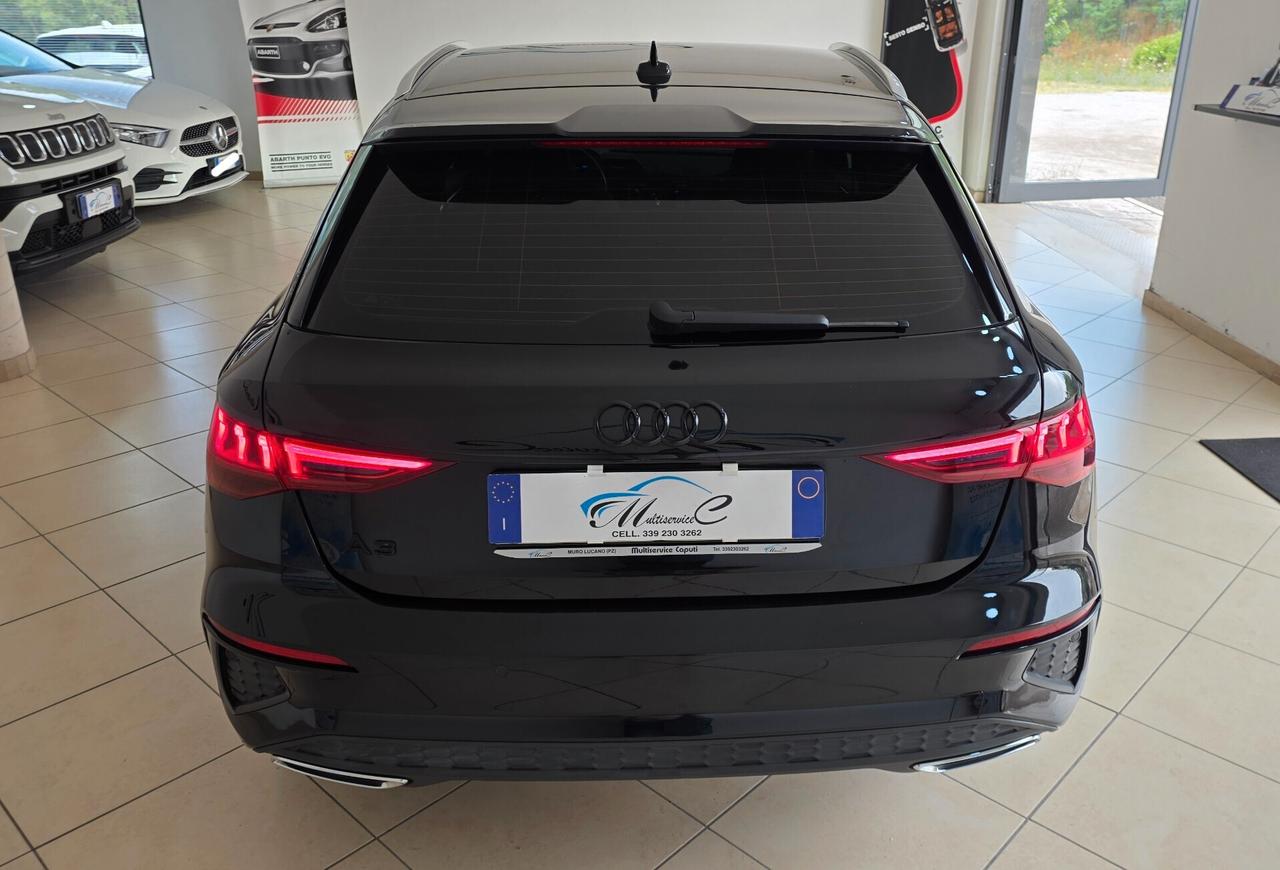Audi A3 SPB 35 TDI S tronic line edition 2.0d 150cv