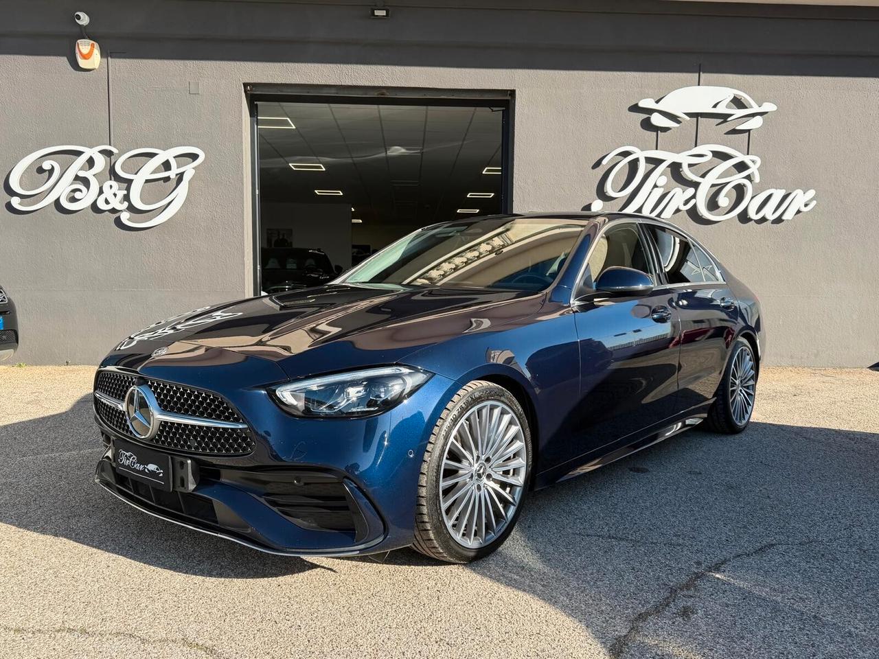 MERCEDES CLASSE C220D PREMIUM 2.0 MHEV 200CV PELLE NAVI CAM ANNO 2022