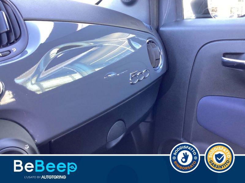FIAT 500 1.0 HYBRID CLUB 70CV