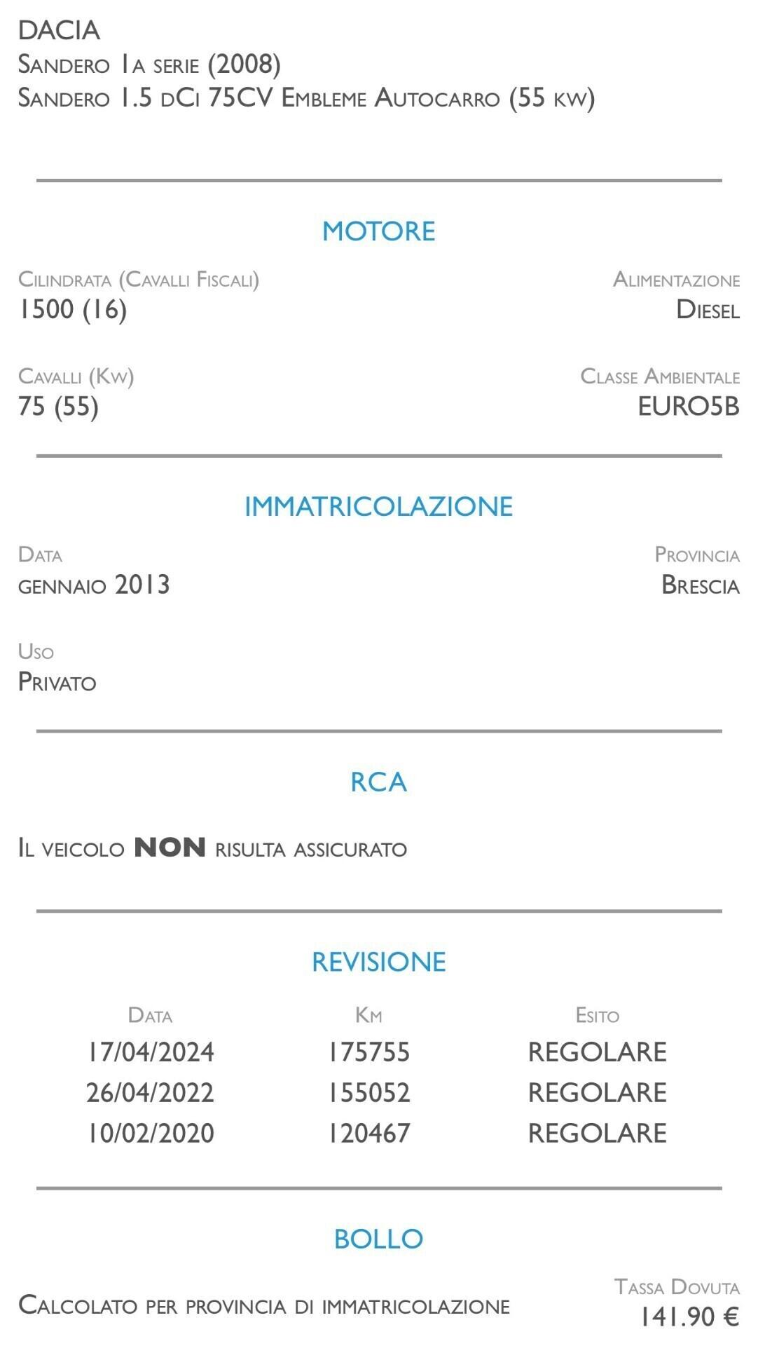 Dacia Sandero 1.5 dCi 75CV Embleme - NEOPATENTATI