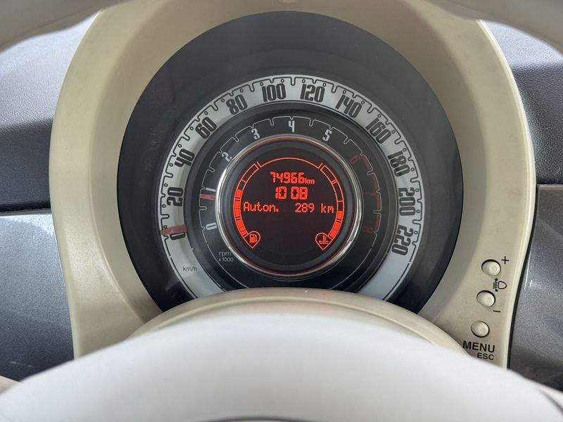FIAT 500 1.2 Pop 69cv UNIPROPRIETARIO NEOPATENTATI SOLO 74.000 KM