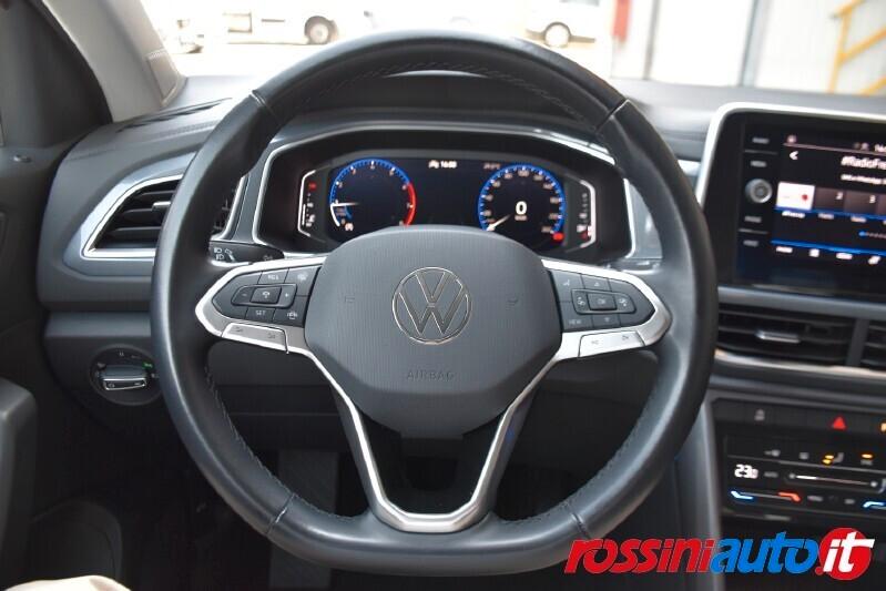 VOLKSWAGEN T-ROC 1.5 TSI 150 CV STYLE + R18 GARAGE HILL TECH PACK