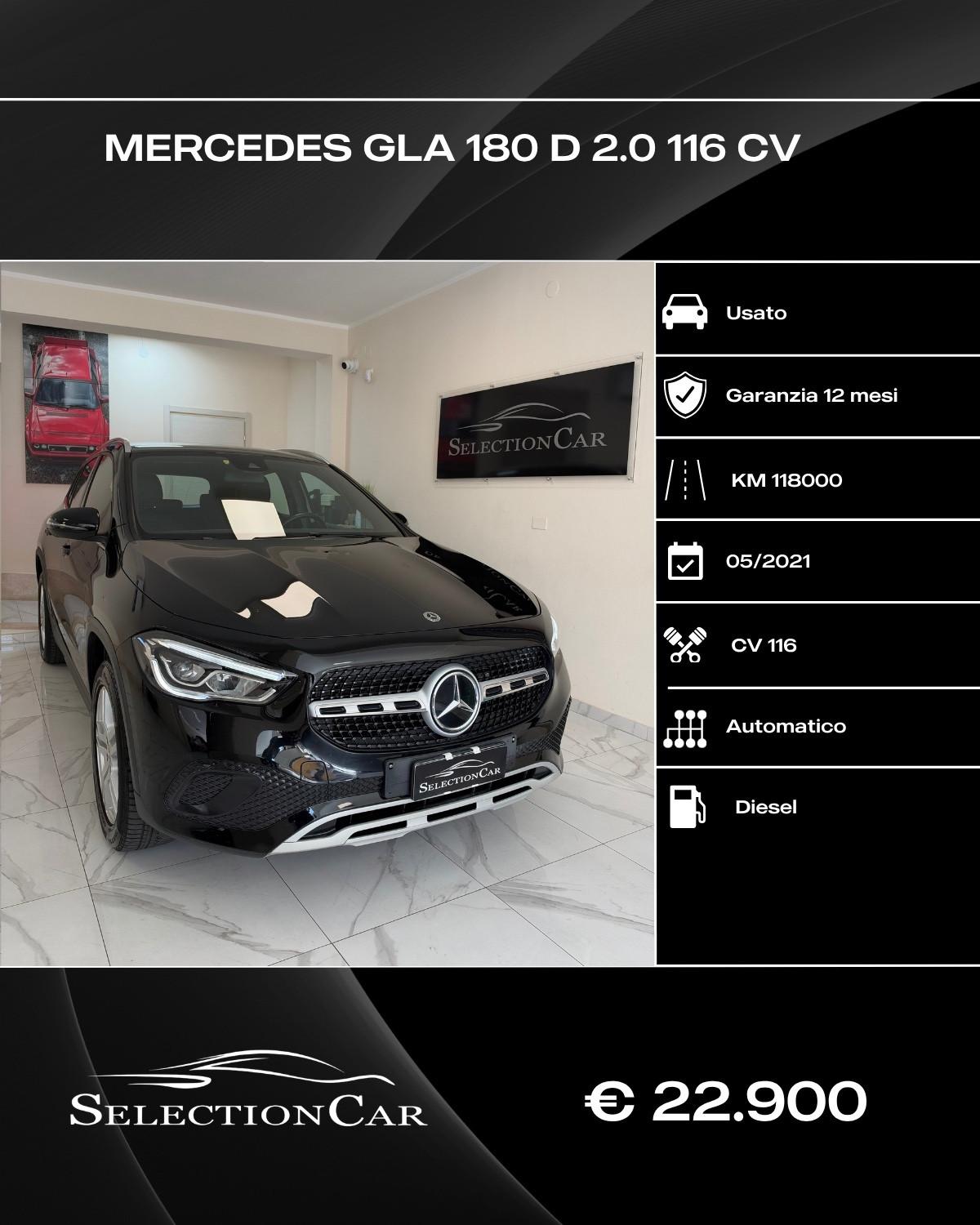 Mercedes-benz GLA 180 d Automatic Sport
