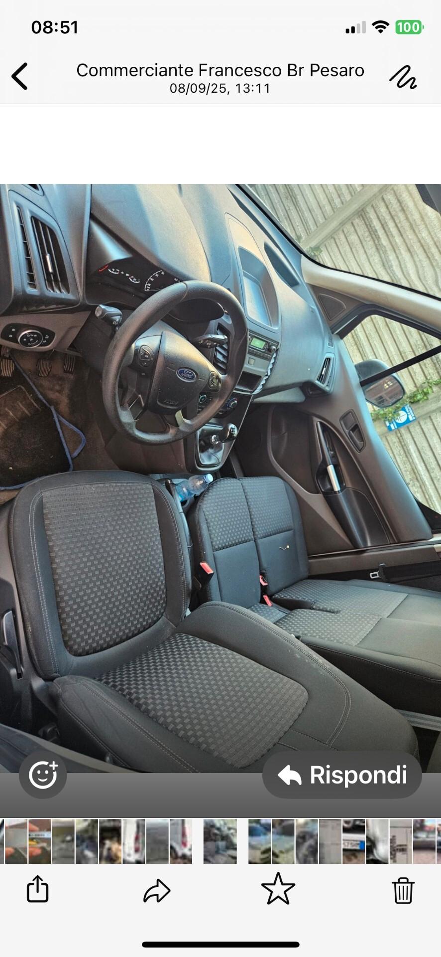 --Ford TRANSIT CONNECT 3 POSTI - PROBLEMA AL MOTORE--POSSIBILITA' collaborazione stock auto per commercianti ---