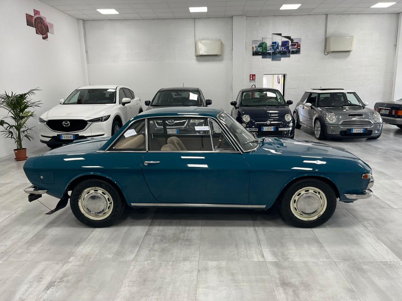Lancia Fulvia 1^ serie leva lunga TARGA ORO