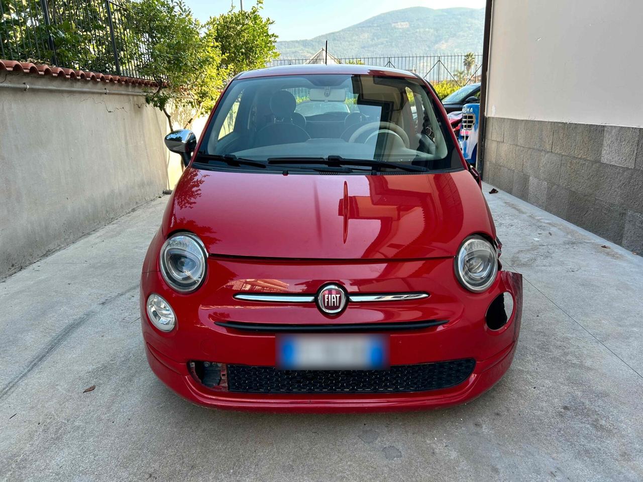 Fiat 500 1.2 Benz/GPL - 2016 Incidentata