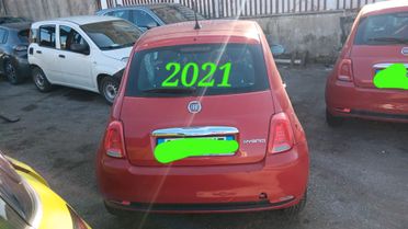 Fiat 500 incidentata sinistrata mondialcars Airbag ok
