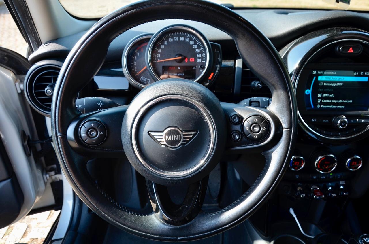MINI COOPER D 1.5 116cv 5 PORTE, UFF ITALIANA, EURO 6C, SERVICE MINI, FARI LED, NAVI, PERMUTE