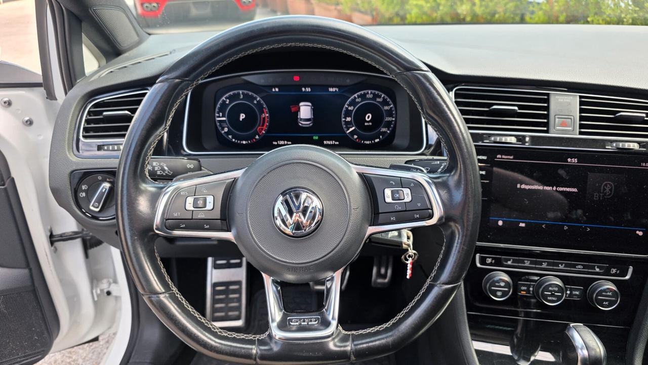 Volkswagen Golf GTD 2.0 TDI DSG Tetto Cockpit