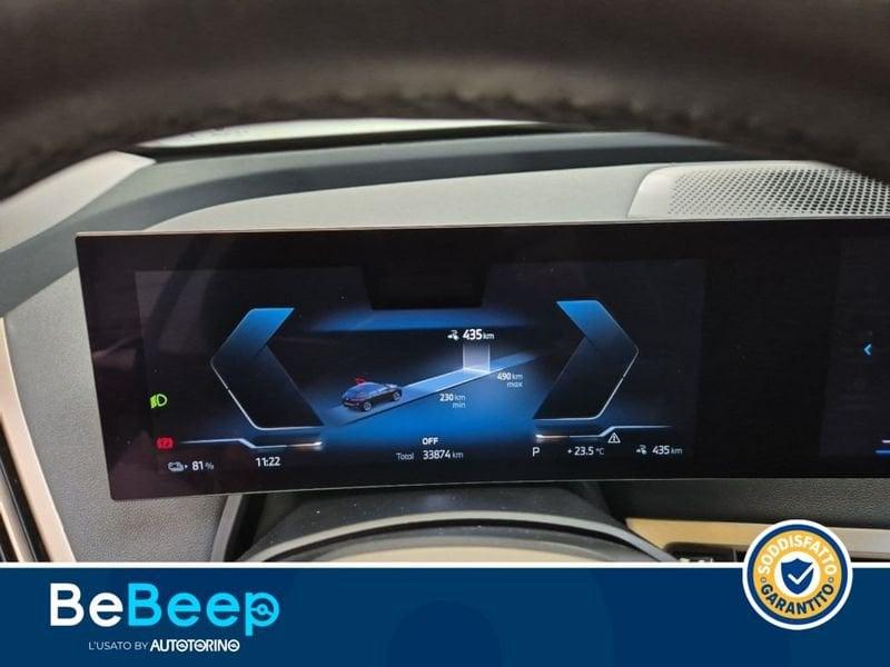 BMW iX XDRIVE50 PACCHETTO SPORTIVO