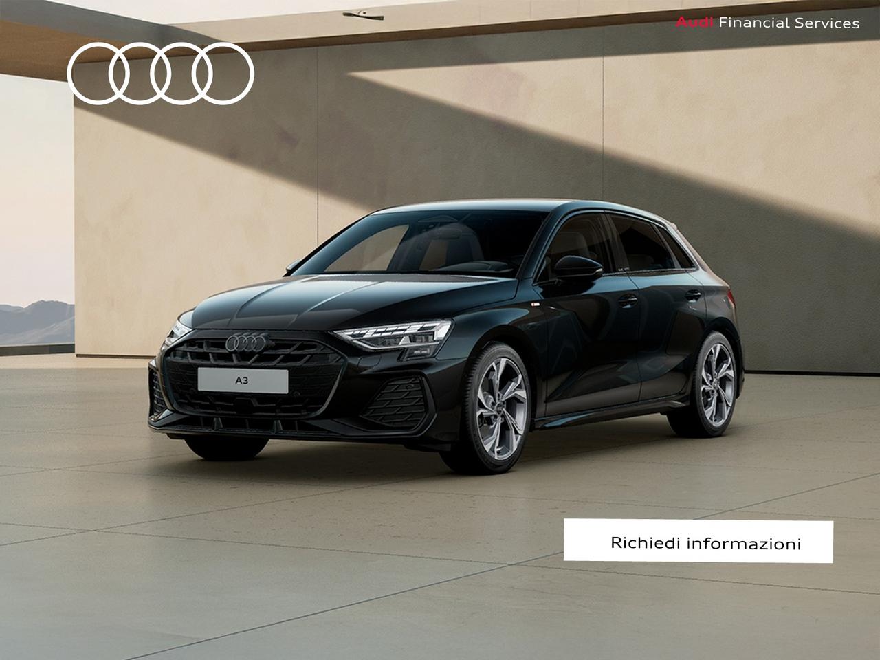 Audi A3 sportback 2.0 tdi s line edition 150cv s-tronic