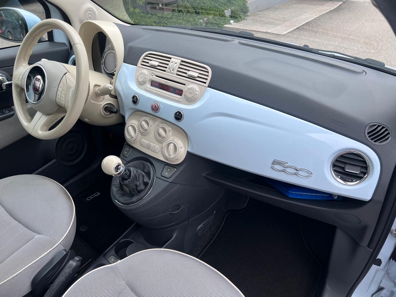 Fiat 500 1.2 Benzina 69cv Lounge TEL/CLIMA/TETTO PERFETTA!!