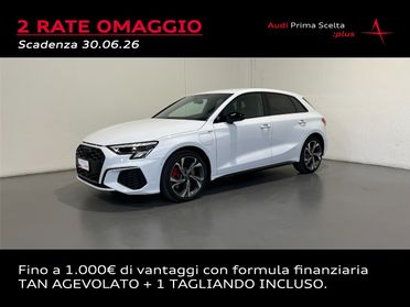 AUDI A3 SPORTBACK 45 TFSIe S-TRONIC S-LINE EDITION