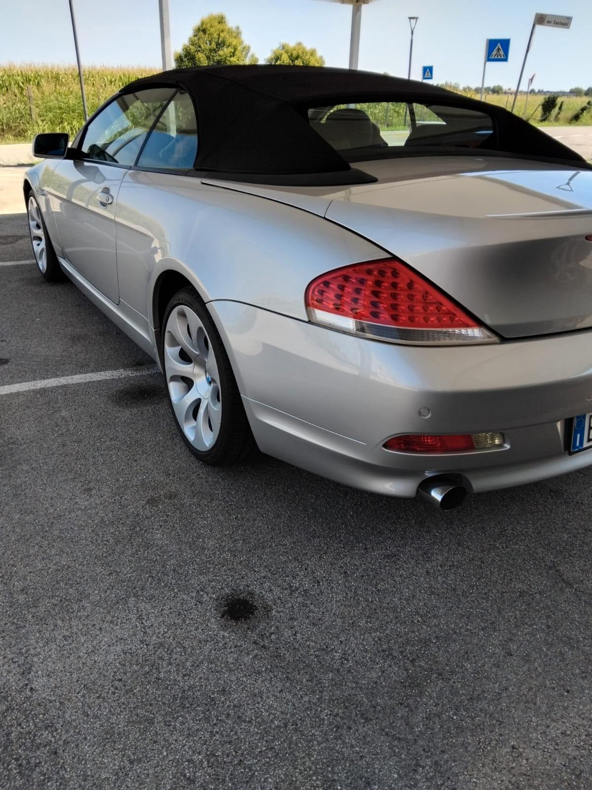 Bmw 645 645Ci cat Cabrio ASI TARGA ORO
