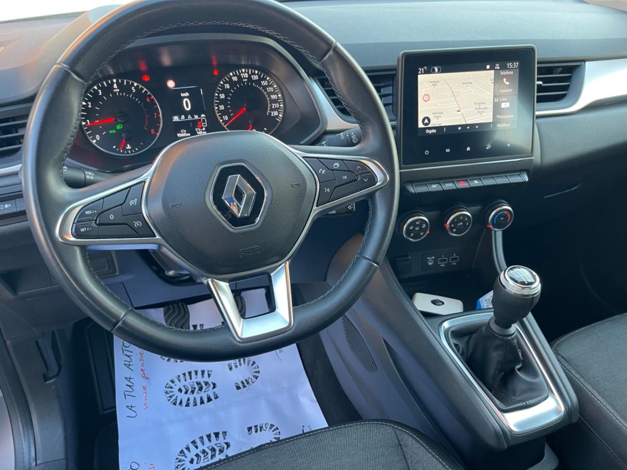 Renault Captur TCe 90 CV Techno 10/2022 KM CERTIFICATI!!!