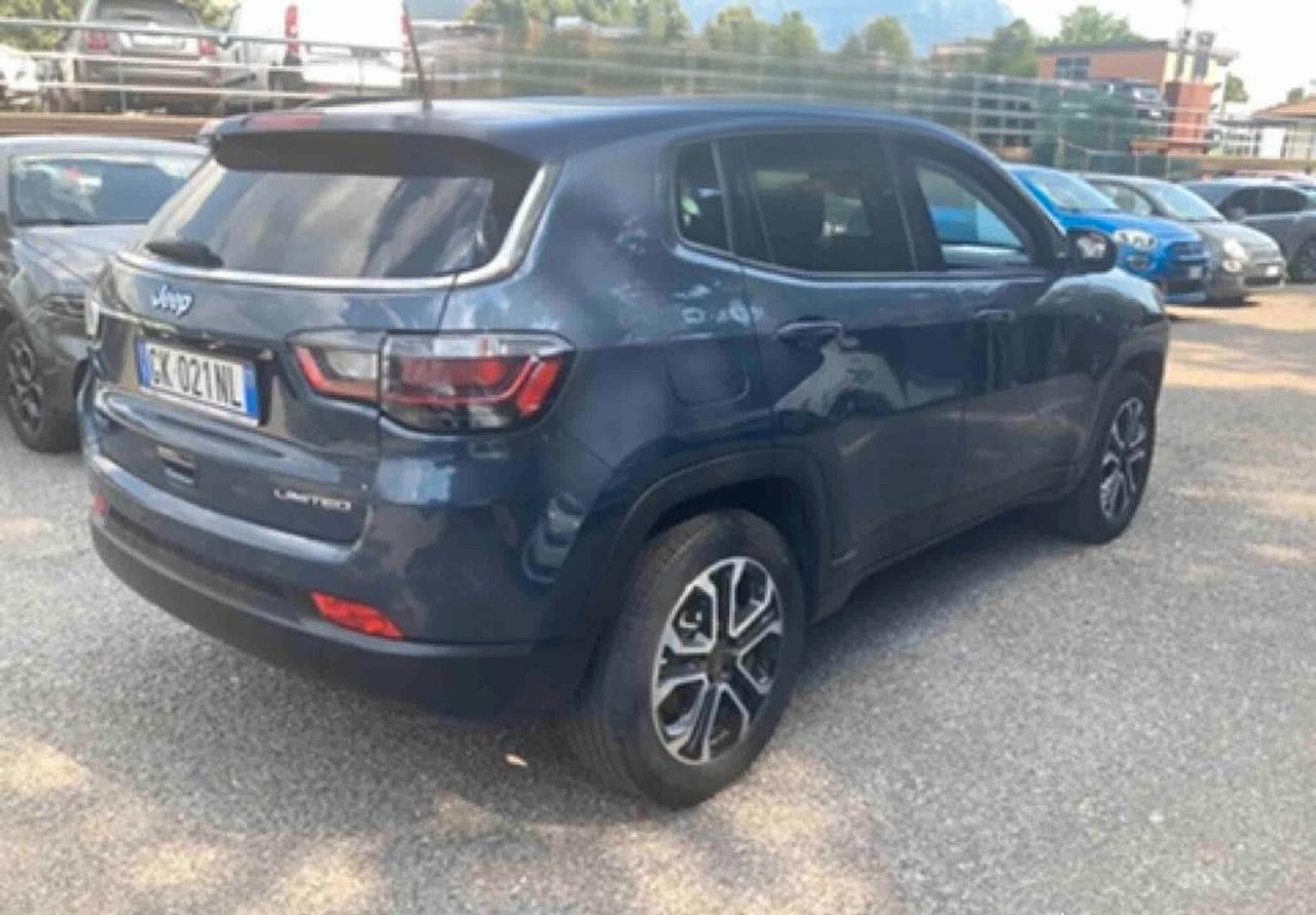 Jeep Compass 1.3 Turbo T4 190 CV PHEV AT6 4xe Limited 2022