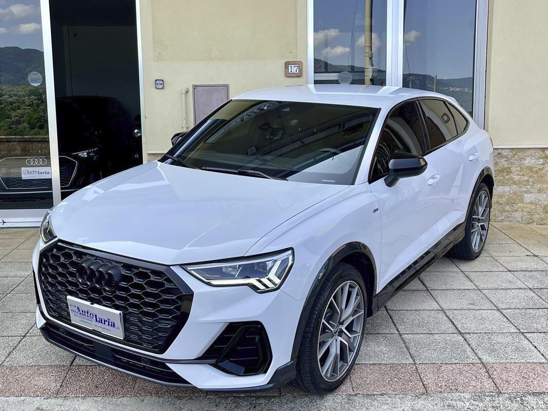 Audi Q3 SPB 35 TDI S tronic S line edition Interno/Esterno-Navigazione MMI plus-Fari Full Led matrix-Retrocamera-Cerchi lega Audi Sport 20"-Pack Black edition