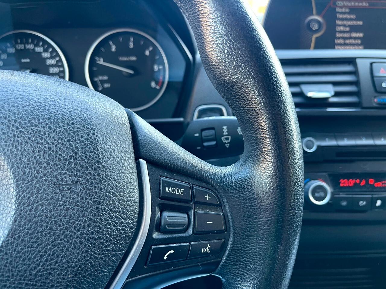 Bmw 114 114d 12 MESI DI GARANZIA 5p Unique NEOPATENTATI