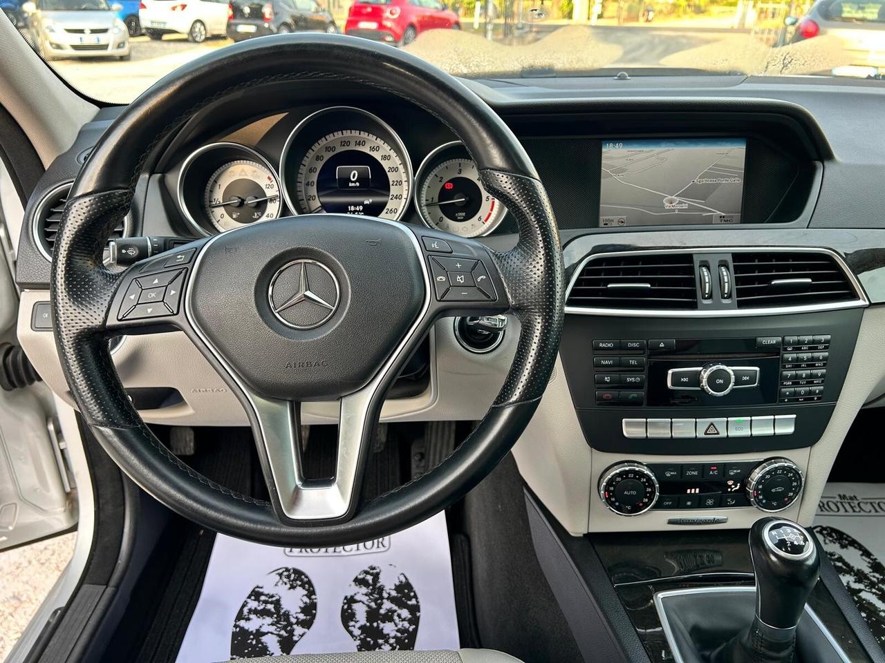 MERCEDES C220 170CV AVANTGARDE CERTIFICATA UNICO
