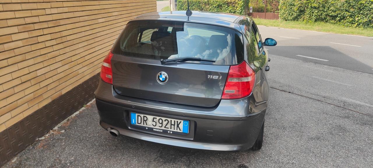 Bmw 116 116i cat 5 porte Futura