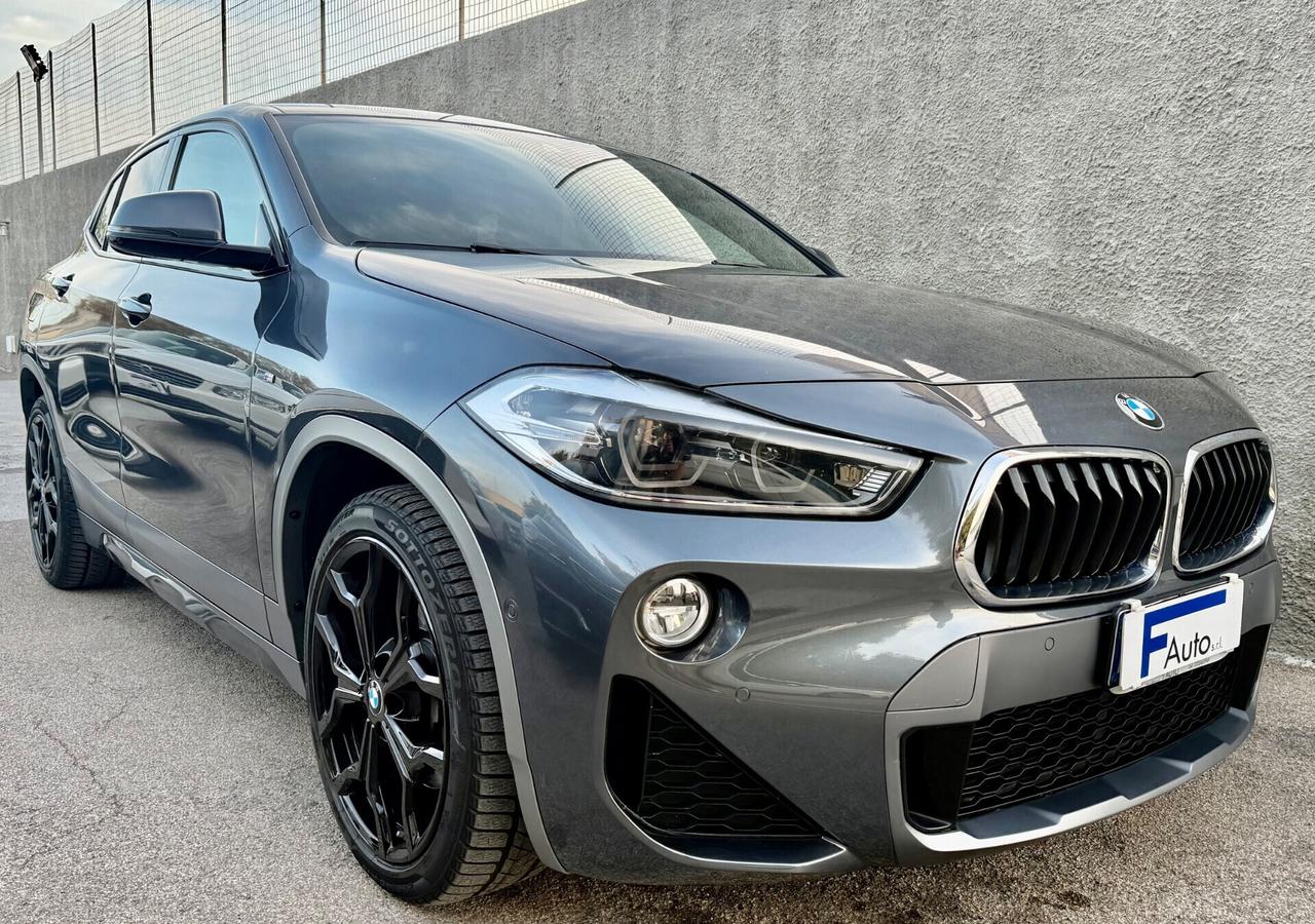 Bmw X2 xDrive20d Msport,LED multicolore,alcantara con cuc.gialle,cerchi neri,FULL OPTIONAL