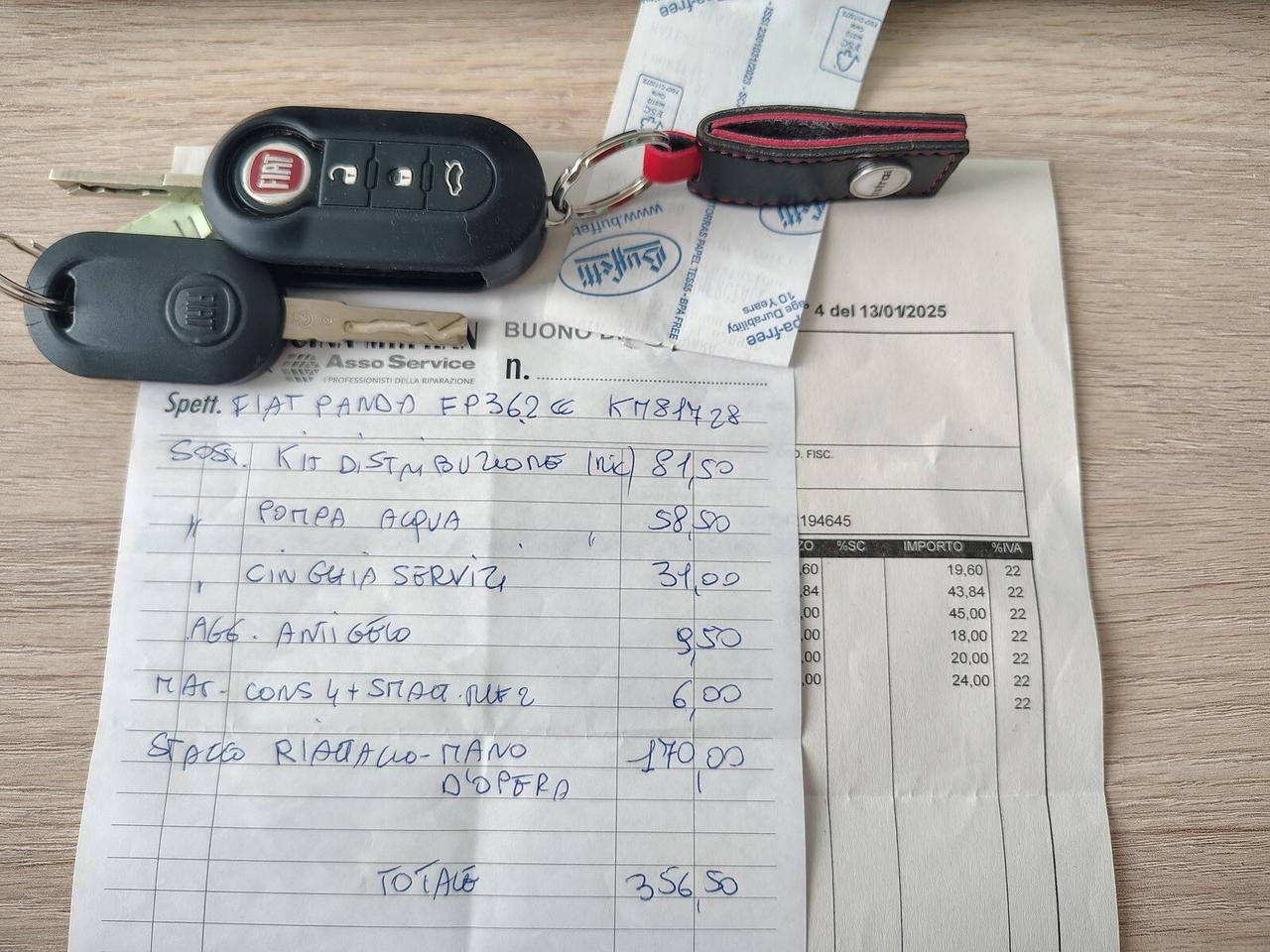 Fiat Panda 5 POSTI 1.2 BENZINA 69 CV EURO 6
