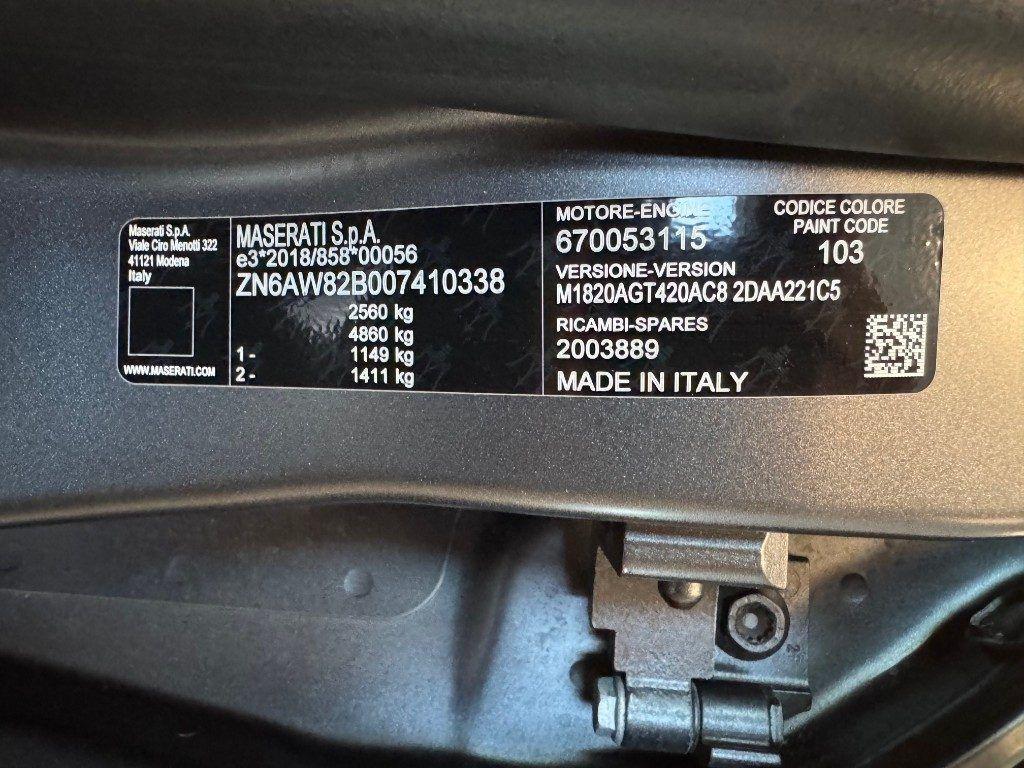 Maserati Grecale MHEV 300 CV GT TETTO 360° 21" FULL OPT