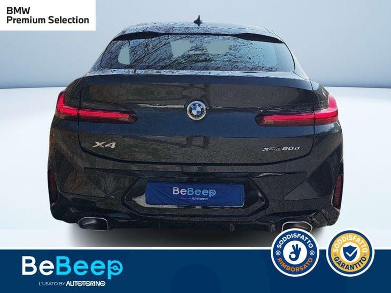 BMW X4 XDRIVE20D MHEV 48V MSPORT AUTO