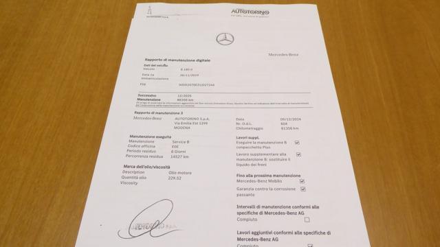 MERCEDES-BENZ B 180 d Automatic AMG