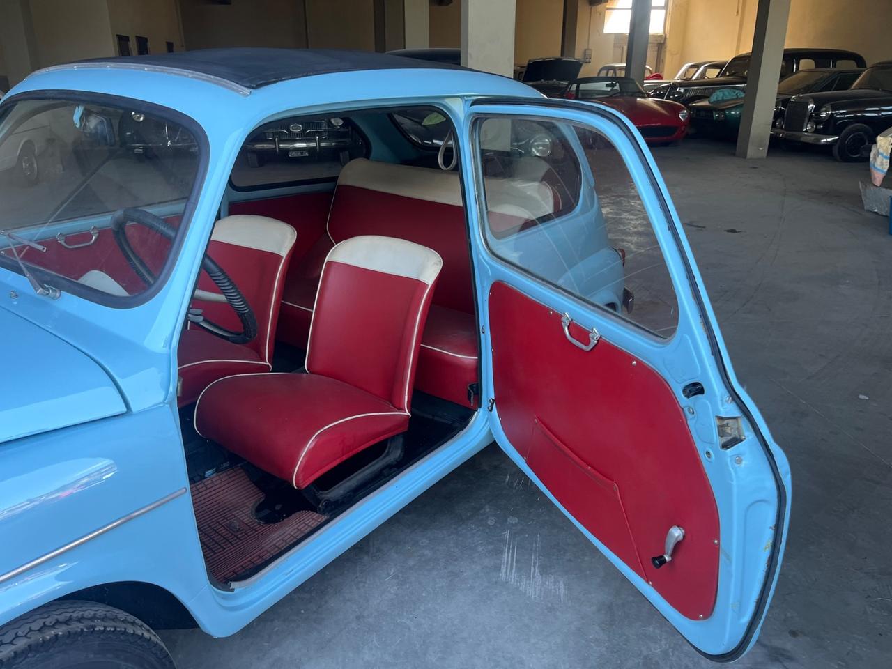 Fiat 600 TRASFORMABILE - 1958