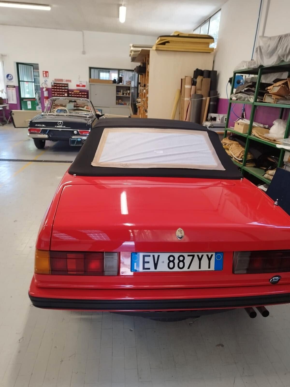 Maserati Biturbo Spider I° Serie Carburatori