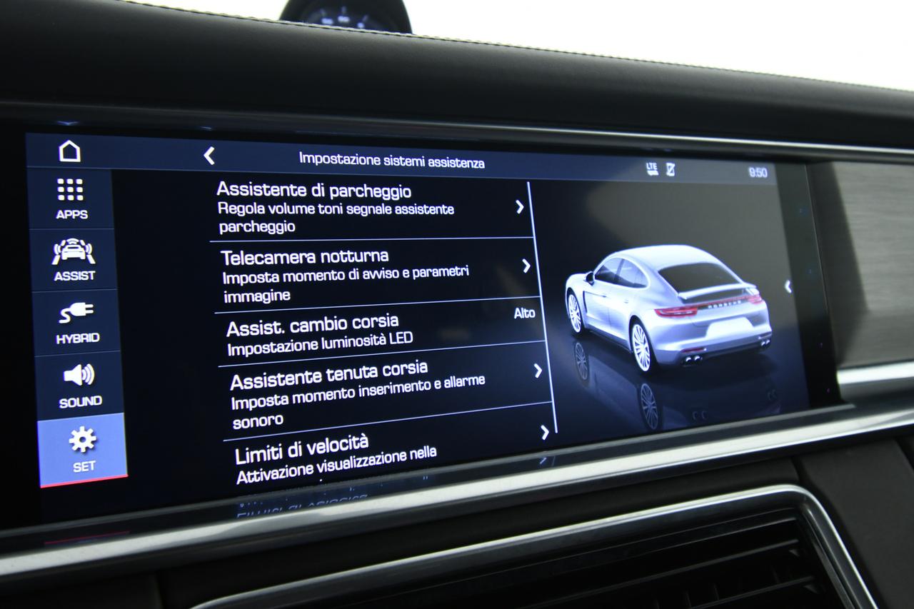 PORSCHE Panamera 2.9 4 e-hybrid auto CAMERA 360°+PELLE+C21"
