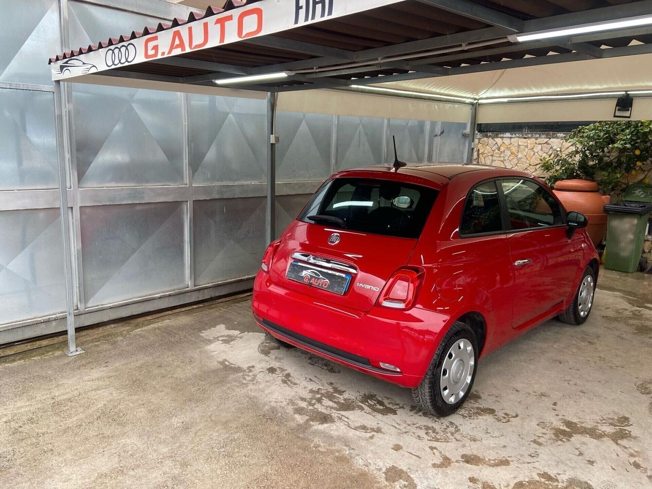 Fiat 500 1.0 Hybrid Red