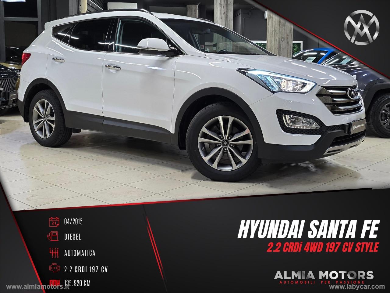 HYUNDAI Santa Fe 2.2 CRDi 4WD A/T Style