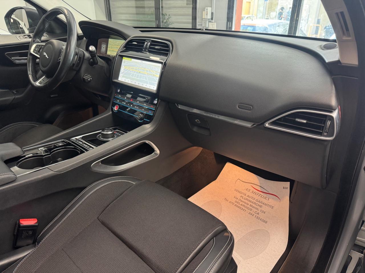 Jaguar F-Pace 2.0 D 180 CV R-Sport Tetto Apribile