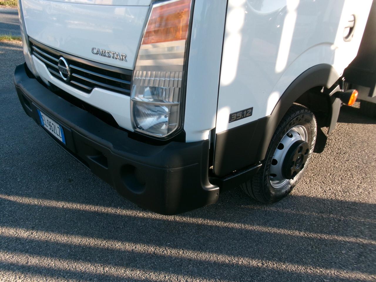 Nissan Cabstar 35-12 EURO 5 2.5 120CV CASSONE FISSO CORTO DA 3.25 METRI