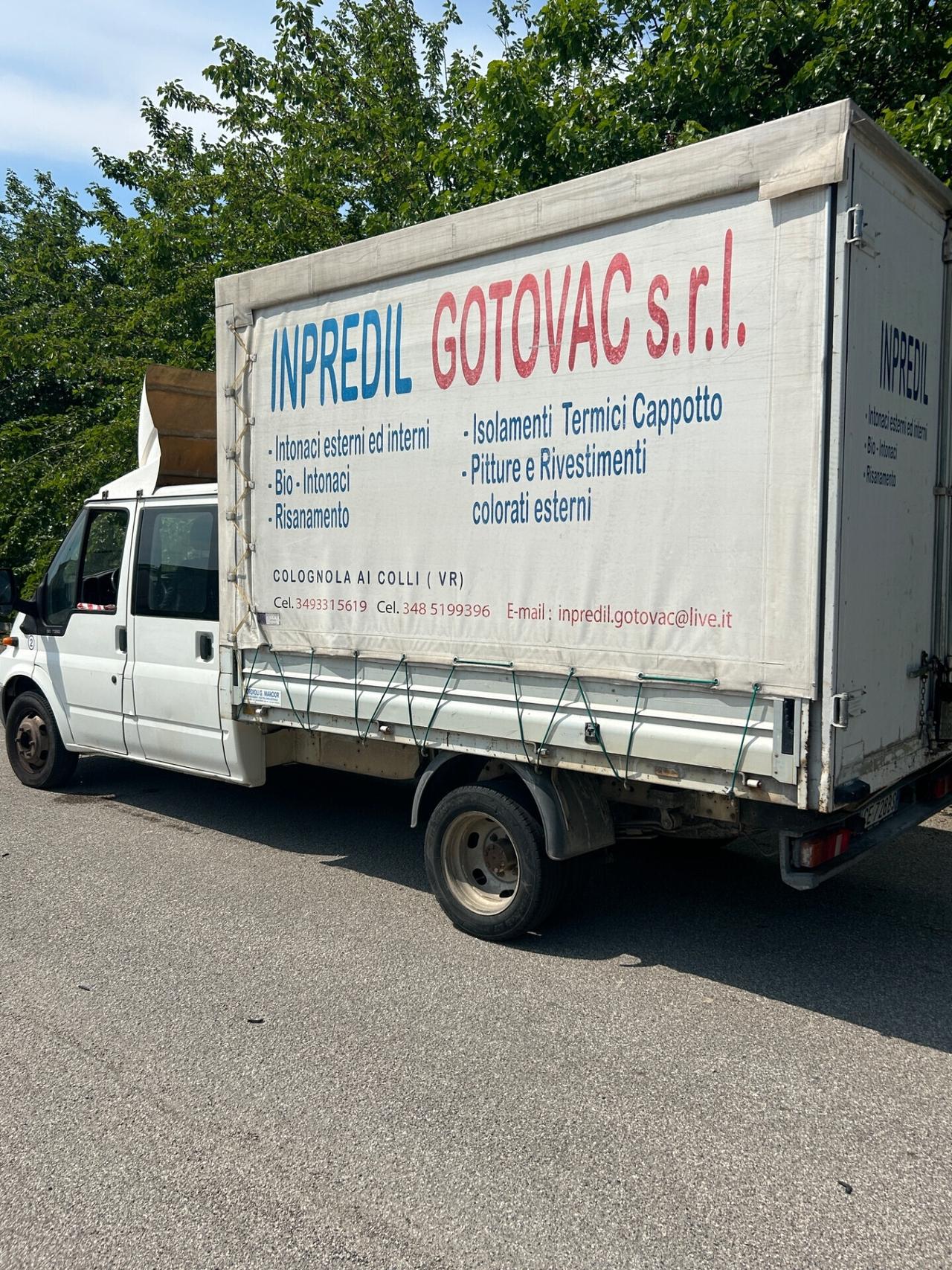 Ford transit centinato furgone