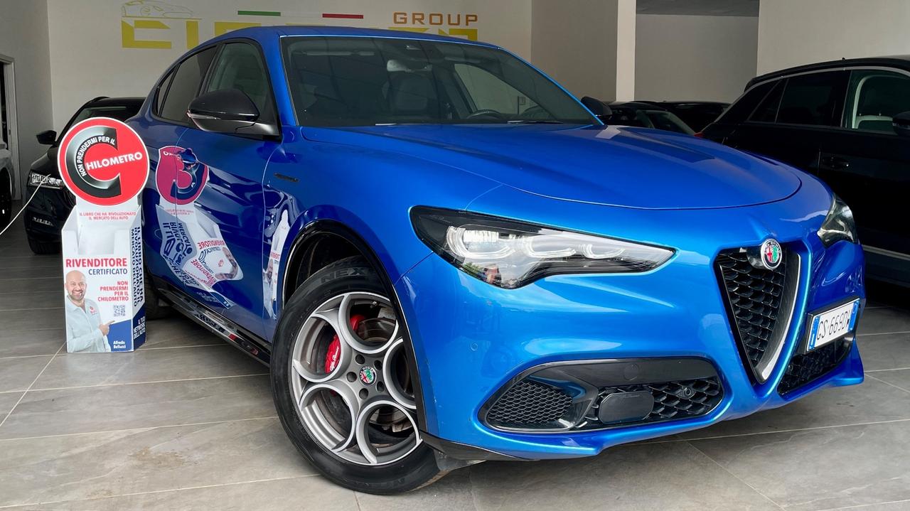 ALFA ROMEO STELVIO 2.2 COMPETIZIONE Q4 TURBODIESEL 210CV - VOLANTE E SEDILI IN PELLE RISCALDABILI, FULL LED
