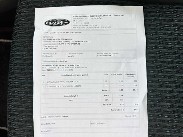 TOYOTA Yaris 1.0 5 porte Active OK NEOP. NAVI EURO 5 TELECAMERA