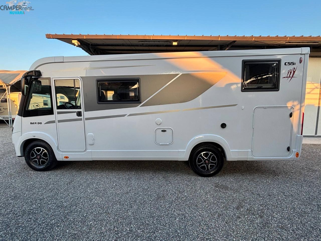 RAPIDO C55i - motorhome con letti gemelli in coda ed ampio garage