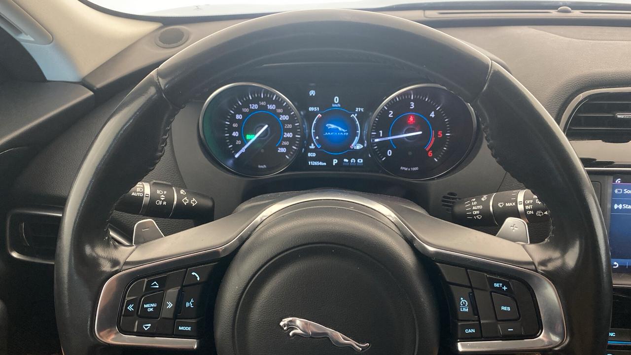 Jaguar F-Pace 2.0 D 180 CV AUTOM R-SPORT AWD*PREZZO REALE* KM CERTIFICATI AZIENDALE UNIPRO