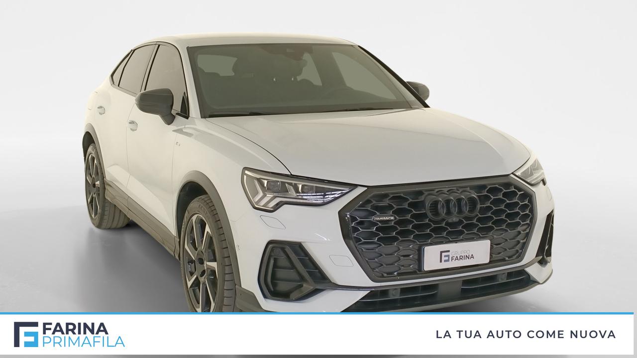 AUDI Q3 I Sportback - Q3 Sportback 45 2.0 tfsi S line edition quattro s-tronic