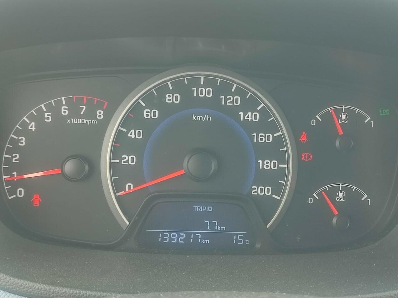 NEW HYUNDAI I10 1.2 GPL NAVI BIZONA 2016 130000KM