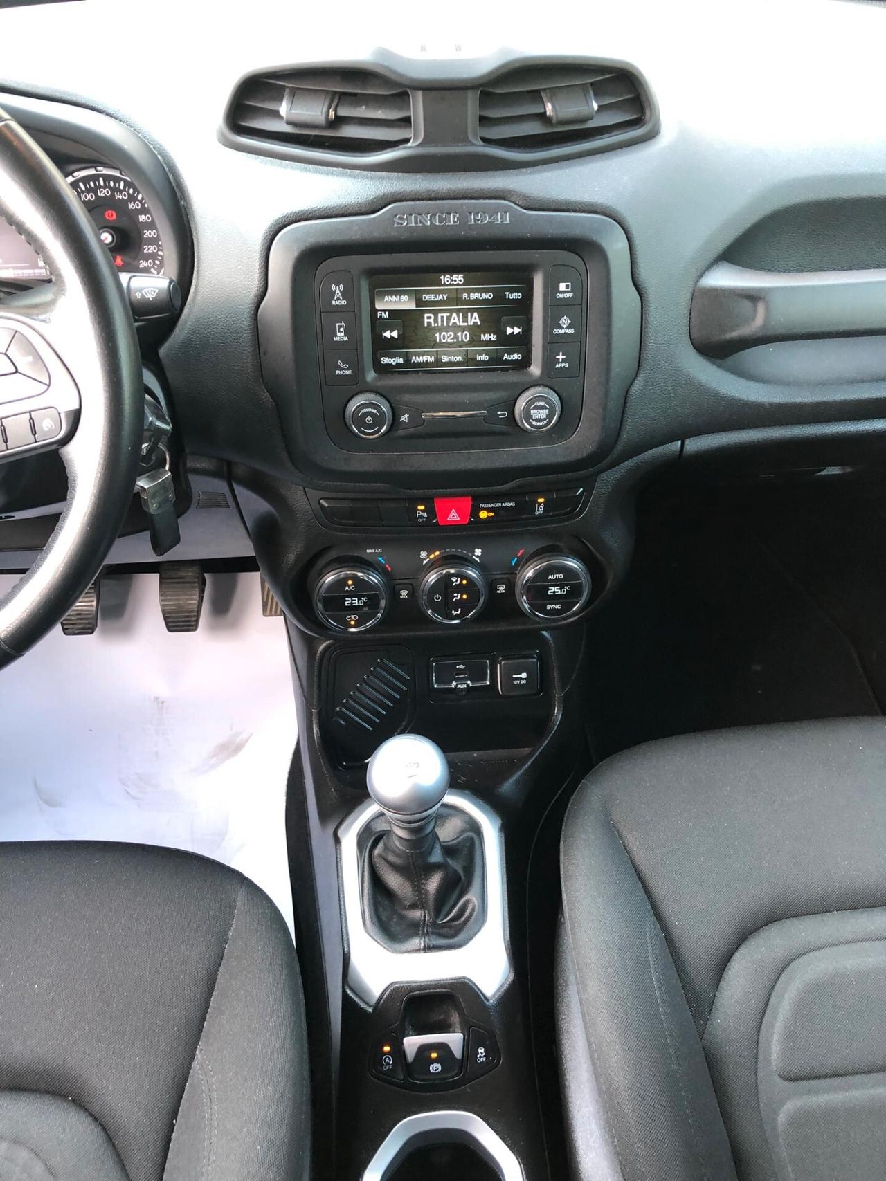 Jeep Renegade 1.6 Mjt 120 CV Limited E6 *UNICO PROPRIETARIO*