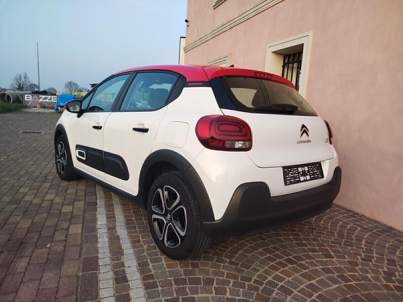 Citroen C3 Shine tetto rosso