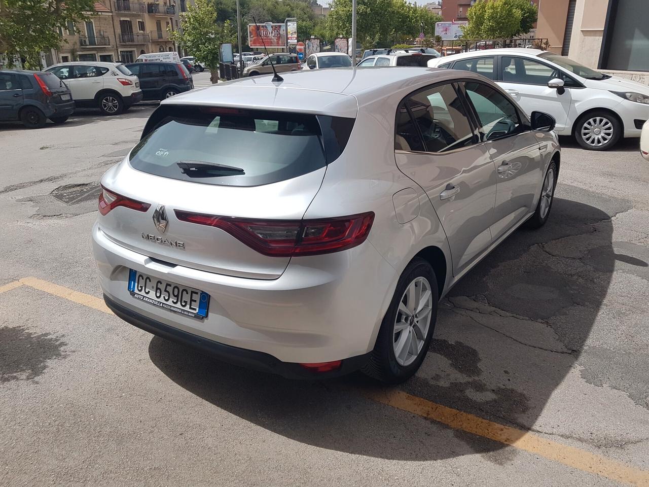 RENAULT MEGANE 1500 BLUEDCI 115CV KM CERTIFICATI